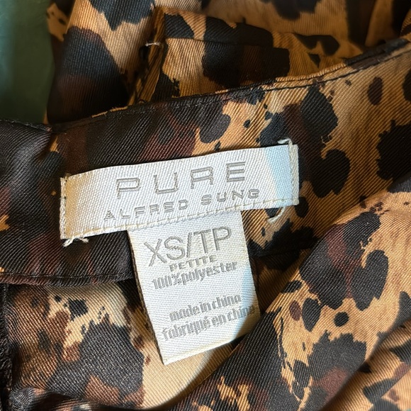 Leopard print Pure Alfred Sung dress - Picture 8 of 8